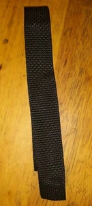 1-Inch Wide Black Nylon  Webbing Strap Precut 30" (10 straps) - Picture 1 of 2