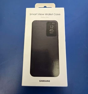 Coque portefeuille Samsung Smart View noire pour Galaxy S24+ - Photo 1 sur 3