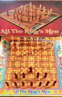 Vintage Parker Brothers All the Kings Men Board Game Strategy Battle Complete ?