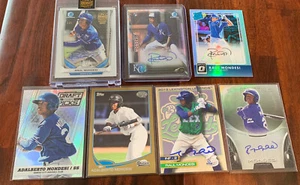 Adalberto Raul Mondesi 2013 2016 Bowman Chrome Refractor Auto RC, 1/1, /35, /50 - Picture 1 of 5