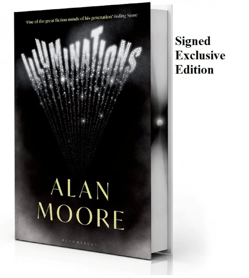 Signed Alan Moore Illuminations Ex UK1st/1st Batman, Sprayed Edges - Image 1 of 1