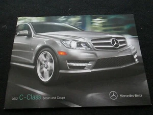 2012 Mercedes Benz C-class Sales Brochure C250 C300 C350 C63 AMG W204 US Catalog - Picture 1 of 5
