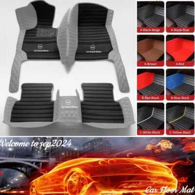Fit Chevrolet Avalanche pickup Car Floor Mats Auto Custom Carpets Waterproof - Image 1 of 4