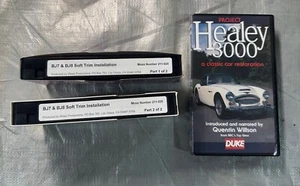 Austin Healey Restoration - VHS Tapes, Set of three. - Picture 1 of 1