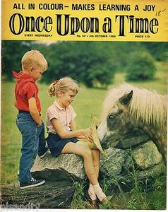 Vintage 1969 ONCE UPON A TIME #34 4th OCTOBER CHILDREN'S MAGAZINE* FAIRYTALES - Picture 1 of 2