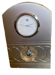 Wedgewood Swinging Star Charm Working Desk Clock As New - Picture 1 of 7