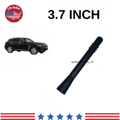 Repuesto de mástil de antena negro AM/FM de 3,7" para INFINITI Fx35-50 QX70 2003-2017 Foto 1 de 3