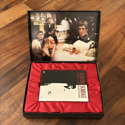 Scarface 2 Disc Collector's Anniversary Special Edition DVD Box Set Al Pacino Foto 1 de 4