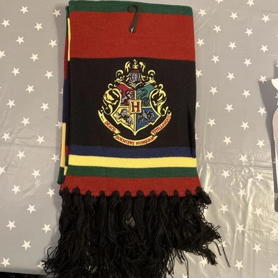 Bufanda Oficial Harry Potter Escuela Hogwarts Nueva Fantástica Regalo de Navidad para un Fan Foto 1 de 4