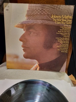 Johnny Mathis – The First Time Ever LP – Columbia KC31342 – NM/EX Vocal Pop - Image 1 of 4