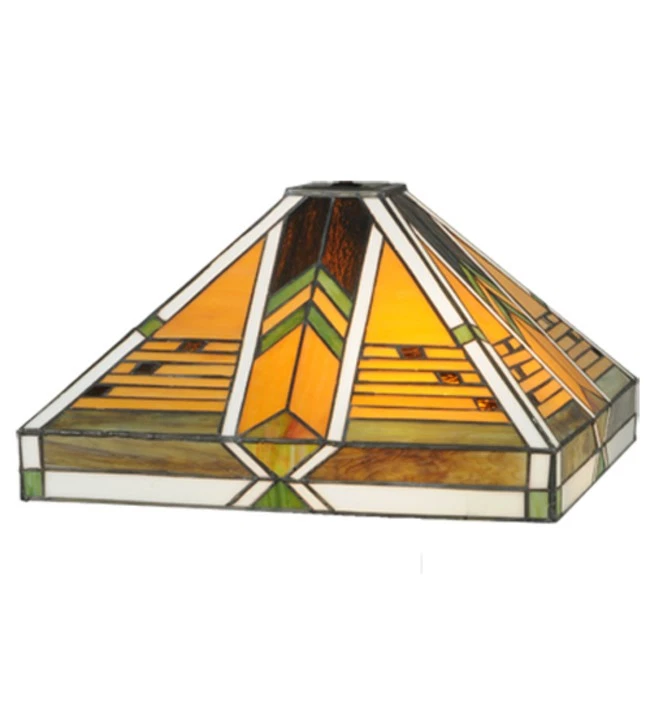 Meyda Tiffany 133245 Abilene 8" Tall Lamp Shade - Image 1 of 1