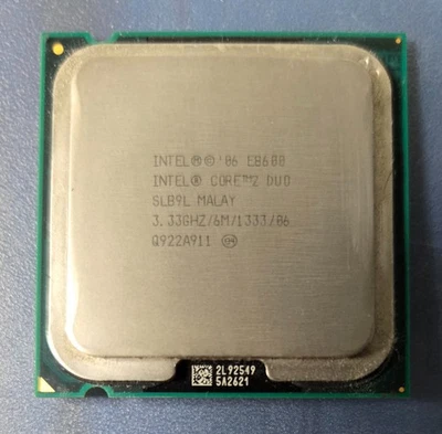 Procesador PC Intel Core 2 Duo E8600 3,33 GHz 6 MB 1333 MHz doble núcleo 775 socket T Foto 1 de 2