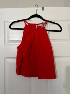 Day & Moon Women’s Red Halter Top Size Medium NWT - Picture 1 of 5