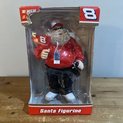 Figura de Papá Noel Nascar Dale Earnhardt Jr #8 de Trevco nueva en caja Foto 1 de 4