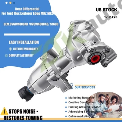 Rear Differential For Ford Flex Explorer Edge MKZ  MKC CV6W4000AD S160D 2013-19 - Image 1 of 4