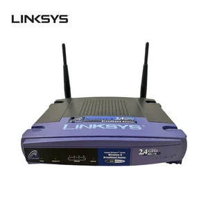Linksys router cablato 4 porte modello #: BEFW11S4 versione 4 senza adattatore CA - Foto 1 di 11