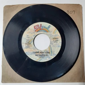 Metropolis - I Love New York 7" Record 1977 Salsoul Disco 45 RPM - Picture 1 of 2