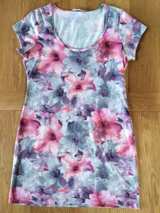 Blumen Tunika Top / Kleid Gr. 12 - Bild 1 von 4