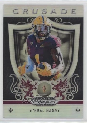 2019 Panini Prizm Draft Crusade Silver Prizm N'Keal Harry #8 Rookie RC - Image 1 of 2