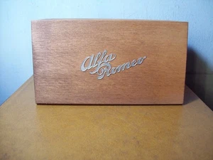 1/43 KLAXON BY GAMMA MODELS ALFA ROMEO WOODEN BOX ONLY NO MODEL - Picture 1 of 4