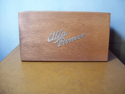 1/43 KLAXON BY GAMMA MODELS ALFA ROMEO WOODEN BOX ONLY NO MODEL - Image 1 of 4