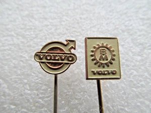 2 x alte Anstecknadel - VOLVO - Auto Automobil - Nadel ca. 1,1 cm - Bild 1 von 2