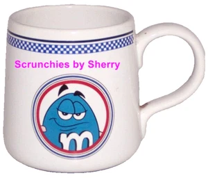 Taza de té de café de cerámica M&M's Candy Blue Guy M&M - Imagen 1 de 2