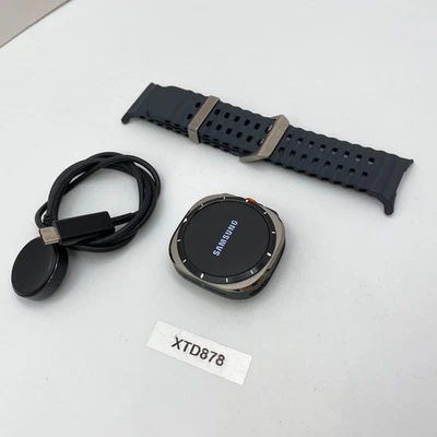 Samsung Galaxy Watch Ultra SM-L705U - 47mm - Titanium Silver (Unlocked) - Good - Image 1 of 4