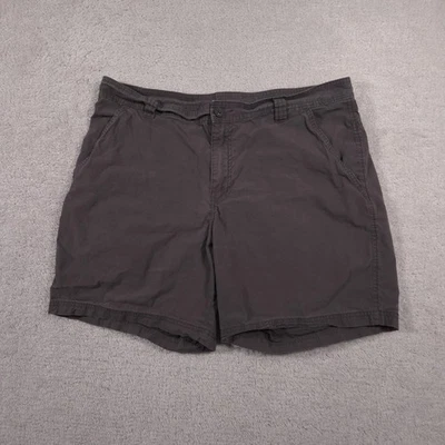 Pantalones Cortos Columbia Para Hombres 38W Carbón Chino Informales 8 Entrepiernas Cremallera Mosca Aire Libre Senderismo Foto 1 de 4