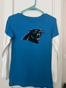 Carolina Panthers NFL Youth Combo Long/Short Sleeve Size Large - Picture 1 of 3