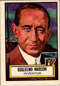 1952 Topps Look 'N See #69 Guglielmo Marconi C40 - Bild 1 von 2