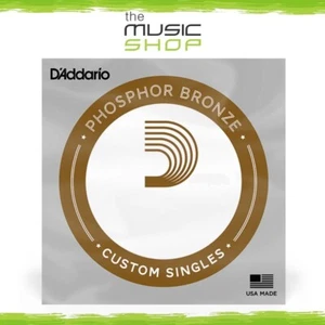 D'Addario Single Phosphor Bronze .036 Gauge Acoustic Guitar String - PB036 - Picture 1 of 2