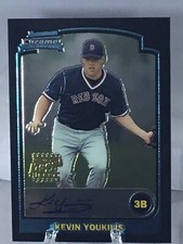 2003  Bowman Chrome Kevin Youkilis RC ROOKIE CARD AUTO #336