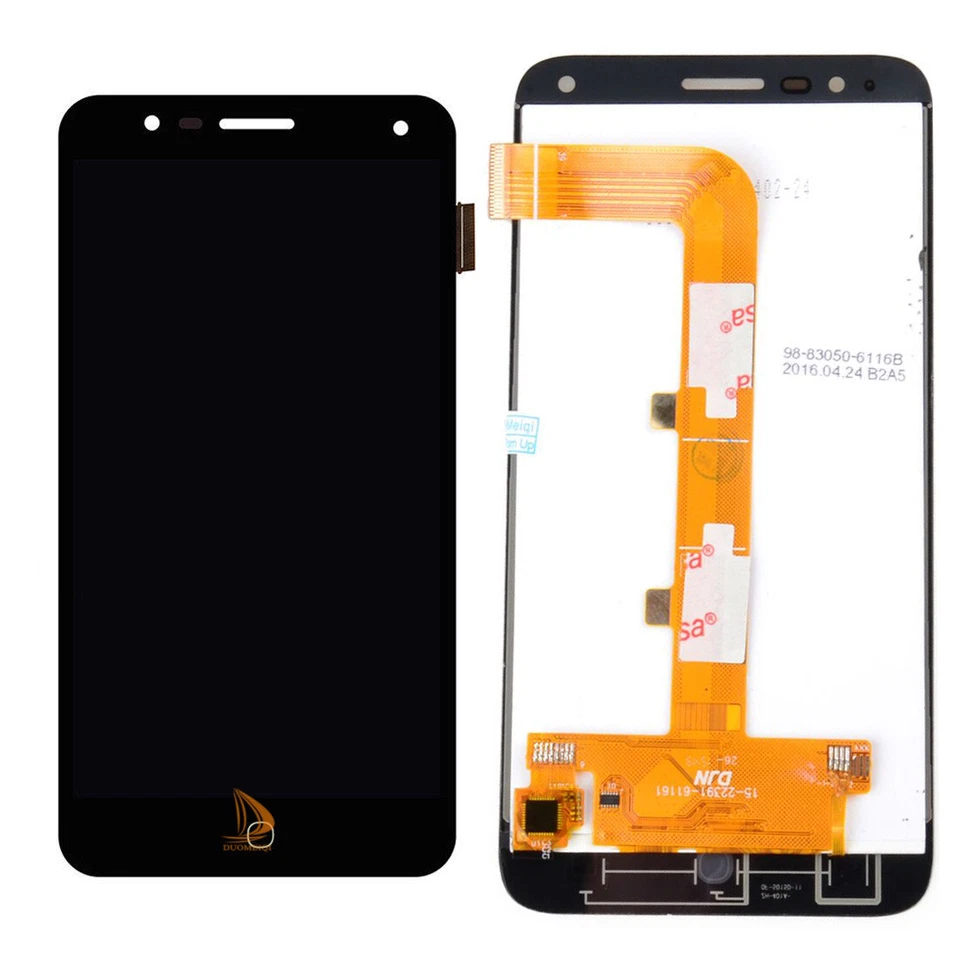 For Alcatel OneTouch Pop 4 5051D 5051X LCD Display Touch Digitizer Replace Black - Image 1 of 4