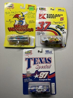 Lot Of 3 Cars Revell Nascar diecast #37 K Mart Kids Against Drugs Revell #46… - Image 1 of 4