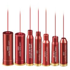 12GA/20GA/223REM Red Dot Laser Bore Sight Bullet Shape Brass Cartridge For Rifle