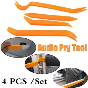 Car Trim Removal Tool Pry Panel Dash Radio Door Body Clip Installer Kit 4Pcs - Picture 1 of 5