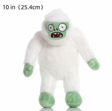 Plants VS Zombies PVZ Plush Yeti Zombie 10" Figure Toys Soft Stuffed Doll