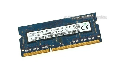 HMT451S6BFR8A-PB GENUINE HYNIX MEMORY 4GB 1Rx8 PC3L-12800S-11-13-B4 (CA610) - Image 1 of 2