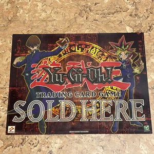 Original Yu-Gi-Oh Juego de Cartas Coleccionables Vendido Aquí Ventana Adhesivo 1996-1999 JD - Imagen 1 de 10