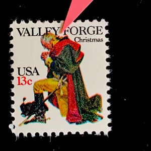 51452 US Stamp Sc#1729 13c MNHOG Red Outline Color Shift Error EFO - Picture 1 of 2