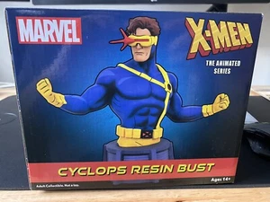 Diamond Select Marvel X-Men Animated Cyclops Resin Bust Collectible Brand New - Picture 1 of 7