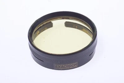 ✅ EXACHROM 35MM YELLOW NR.1 FILTER PUSH ON  130 - Image 1 of 2