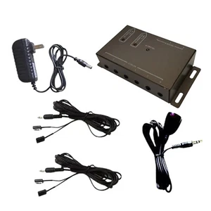 Infrared Remote Control IR Repeater Extender Emitter Receiver System 6 Emitters - Picture 1 of 11
