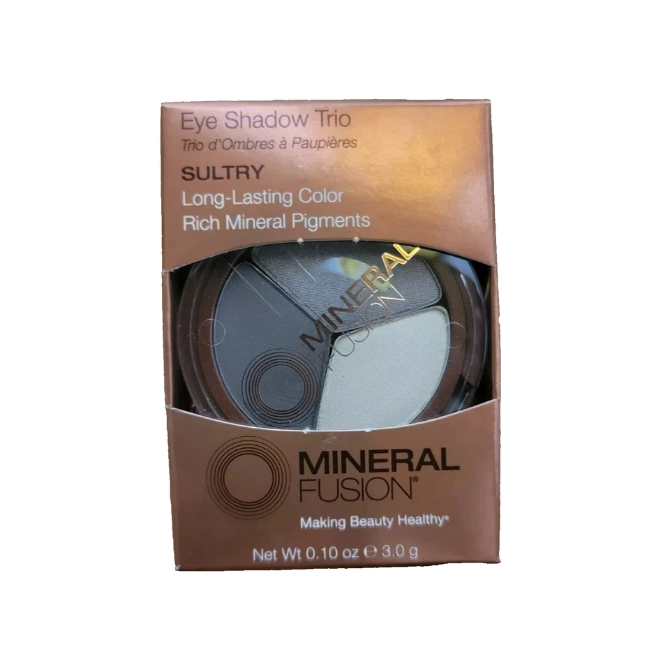 Mineral Fusion Eye Shadow Trio 0.10 oz Sultry - NEW SEALED DISCONTINUED - Image 1 of 1