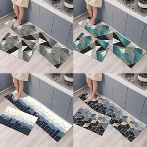 NonSlip Waterproof Kitchen Mat for Home AntiOil Floor Rug Carpet Easy to Clean - Picture 1 of 38