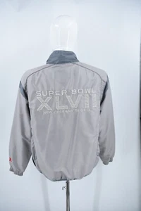 Superbowl XLVII 2013 Baltimore Ravens Embroidered 1/4 Zip Pullover Jacket Large - Picture 1 of 11