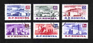 Romania 1963 "Socialist Achievements" complete set of 6v. (SG 2998-3003) MNH - Picture 1 of 1