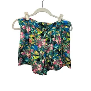 Amanda Blu Pajama Shorts, Women's Size Large Tropical Design - Picture 1 of 7