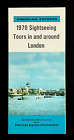 1970 American Express London England UK Sightseeing Tours VTG Travel Brochure
